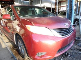 2011 Toyota Sienna LE Burgundy 3.5L AT 2WD #Z24567